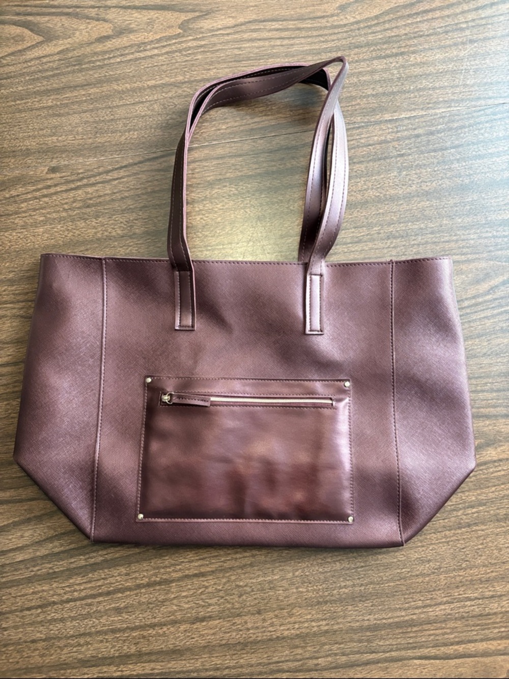 NEW Bath & Body Works Burgundy Large Tote Bag NWT